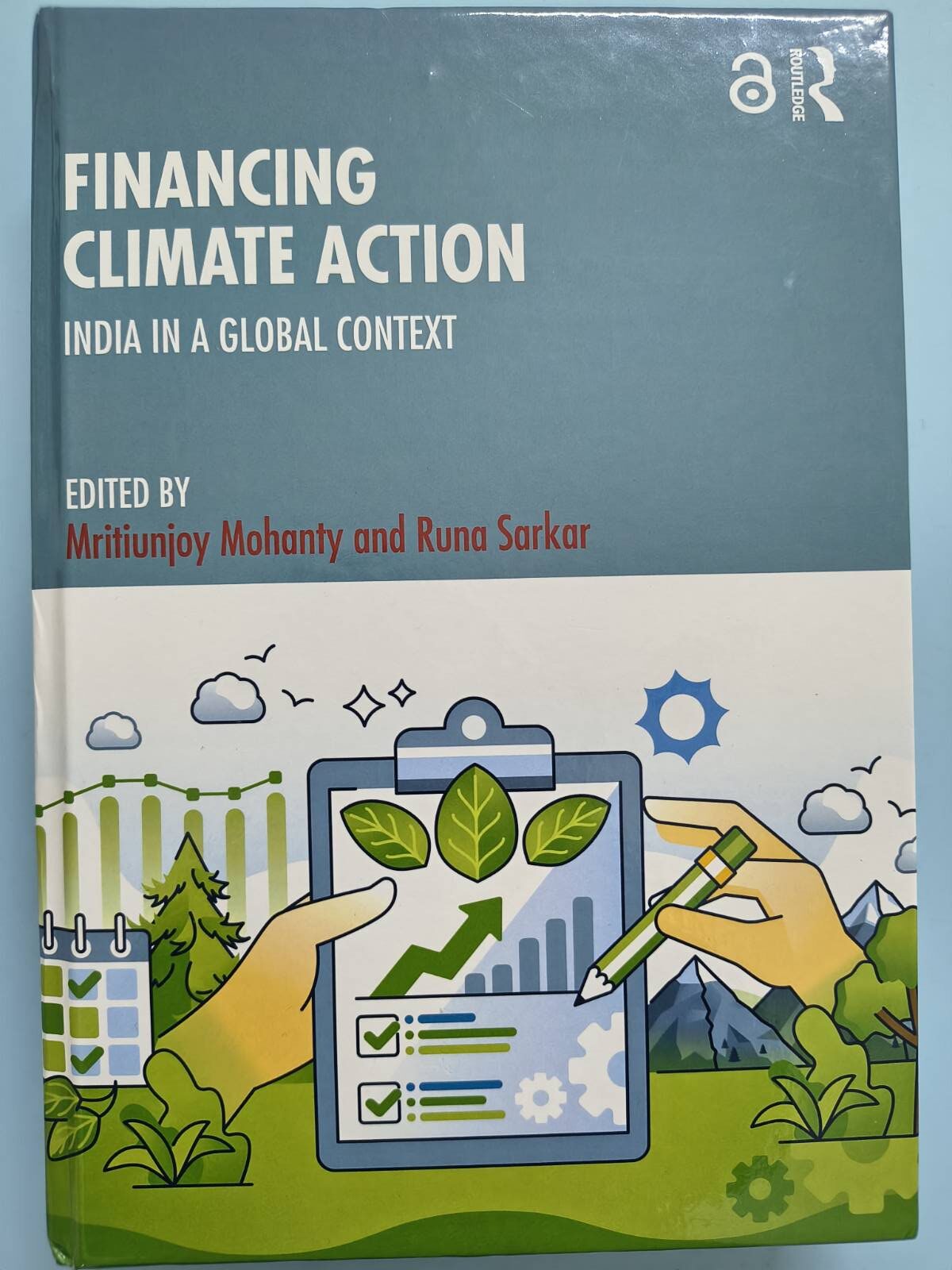 Understanding the economics of India’s climate action 2 Cover design by Routledge India.